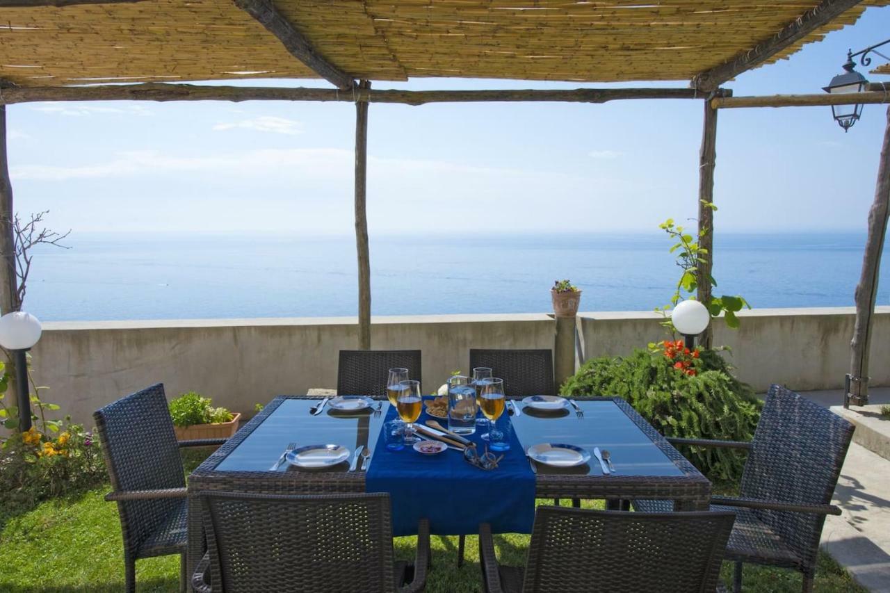 Casa Maia Blu Villa Praiano Exteriör bild